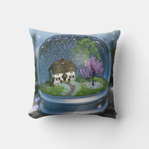 Cherry Blossom Globe Pillow