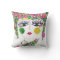 Cherry Blossom - Gypsy Garden Girl Cotton Pillow