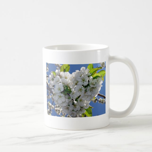 Cherry blossom heart coffee mug (Right)