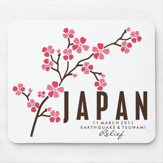 CHERRY BLOSSOM - JAPAN MOUSE PAD (Front)