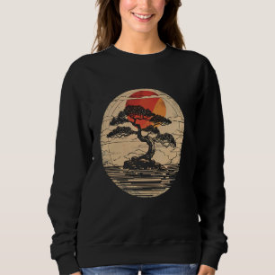 cherry blossom japanese bonsai tree japan culture sweatshirt