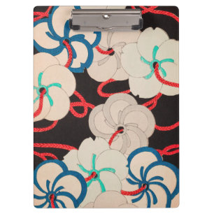 Cherry Blossom Japanese Floral Print Clipboard