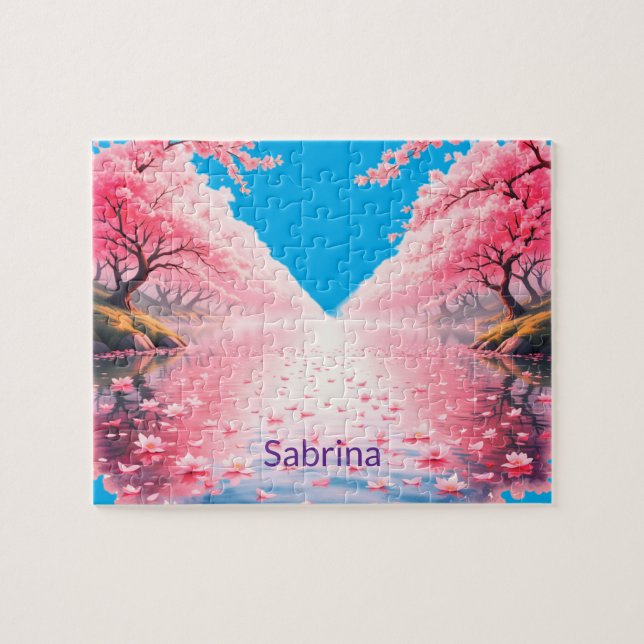 Cherry Blossom Jigsaw Puzzle (Horizontal)