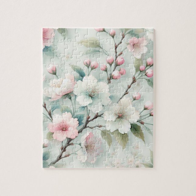 Cherry Blossom Jigsaw Puzzle (Vertical)