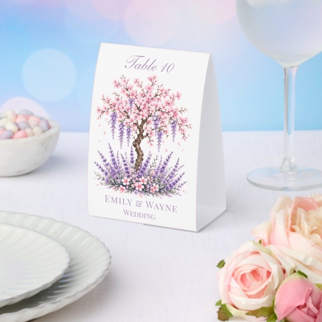 Cherry Blossom Lavender Tree Wedding (Insitu(Wedding))
