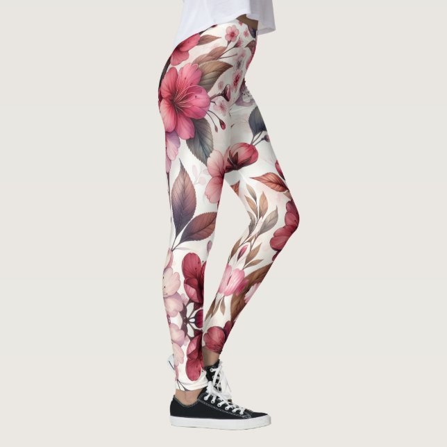 Cherry Blossom Leggings (Right)