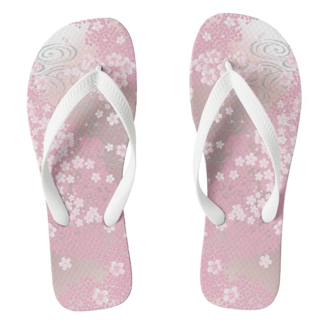 Cherry Blossom Leggings Thongs (Footbed)