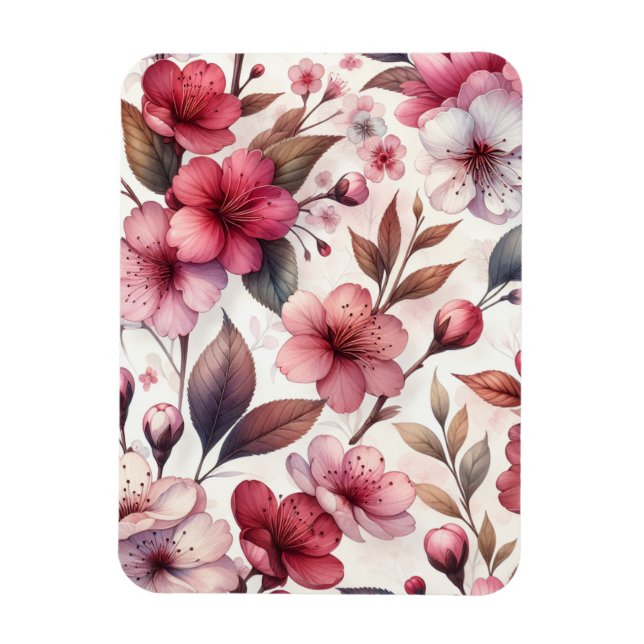 Cherry Blossom Magnet (Vertical)
