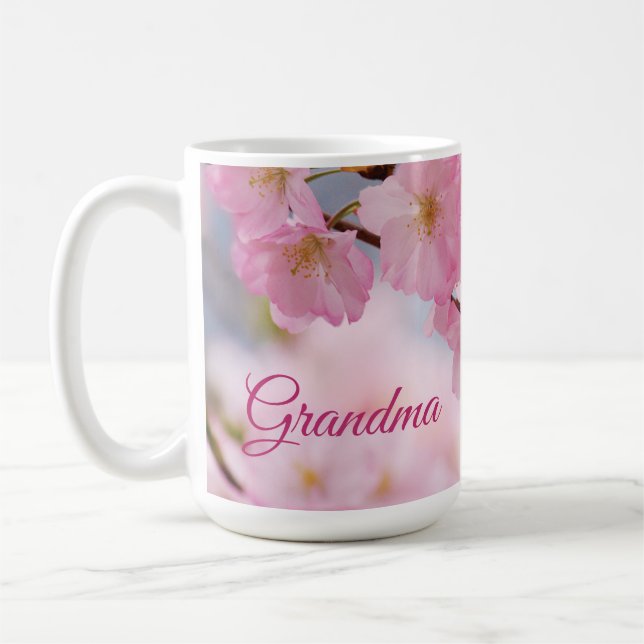 Cherry Blossom Mother's Day Mug (Left)