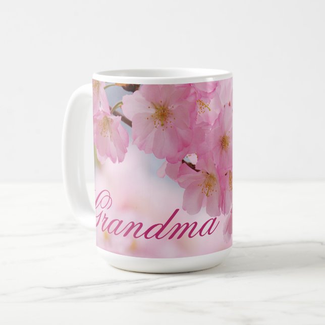 Cherry Blossom Mother's Day Mug (Front Left)