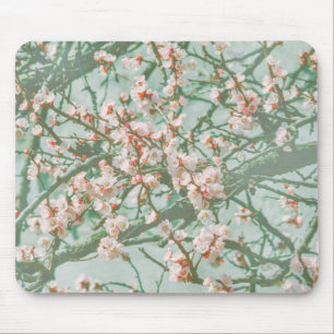 Cherry blossom mouse pad