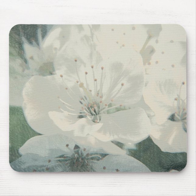 Cherry Blossom Mouse Pad (Front)