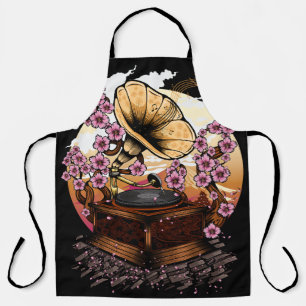 Cherry Blossom Musical Apron