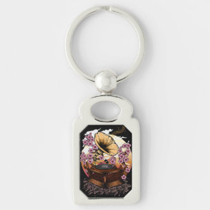 Cherry Blossom Musical Key Ring