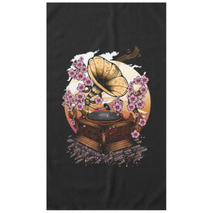 Cherry Blossom Musical Tablecloth
