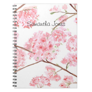 Cherry blossom Nature Sakura Floral Japanese Notebook