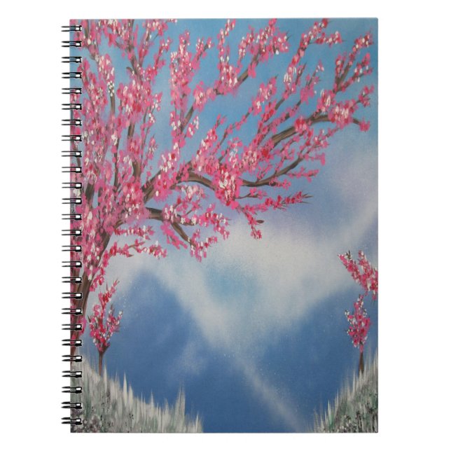 Cherry Blossom Notebook (Front)
