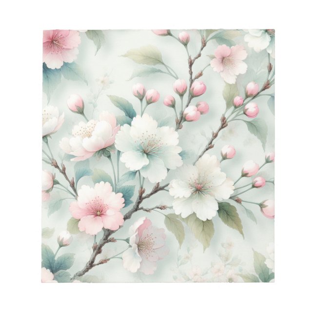 Cherry Blossom Notepad (Front)