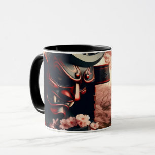Cherry Blossom Oni Coffee Mug