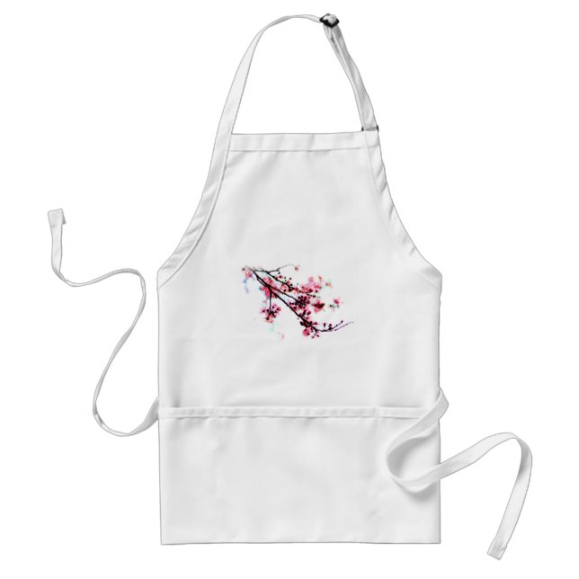 Cherry Blossom Painting Standard Apron (Front)