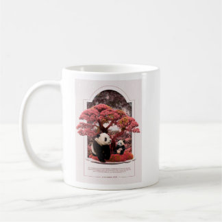 Cherry Blossom Panda Coffee Mug