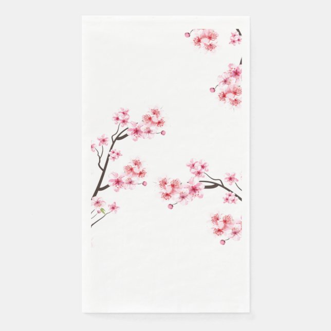 Cherry Blossom Paper Napkin (Front)