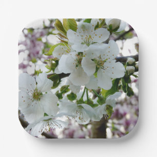 Cherry Blossom Paper Plate