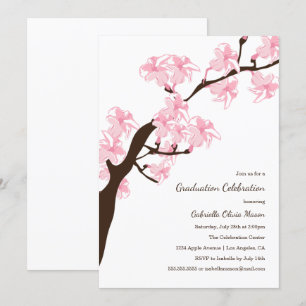 Cherry Blossom Party Invitation
