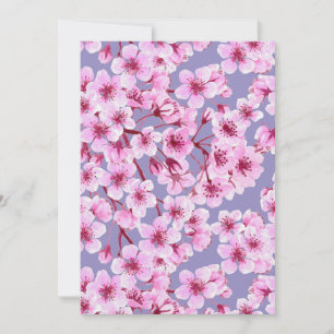 Cherry blossom pattern