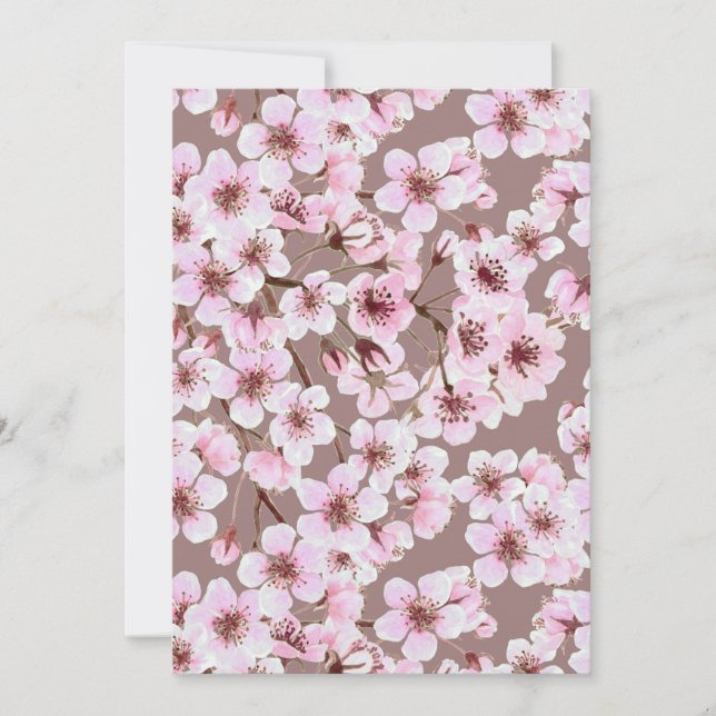 Cherry blossom pattern (Front)