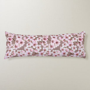 Cherry blossom pattern body cushion