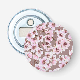 Cherry blossom pattern bottle opener