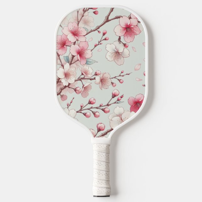 Cherry Blossom Pickleball Paddle (Front)