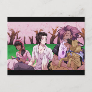 Cherry Blossom Picnic Card