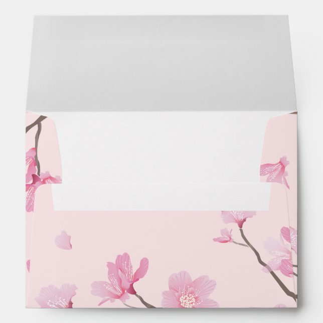 Cherry Blossom - Pink Envelopes (Back (Bottom))