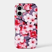 cherry blossom pink floral pattern