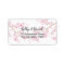 Cherry Blossom Pink Floral Return Address Labels