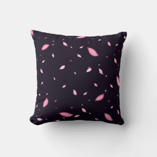 Cherry Blossom Pink navy floral Cushion