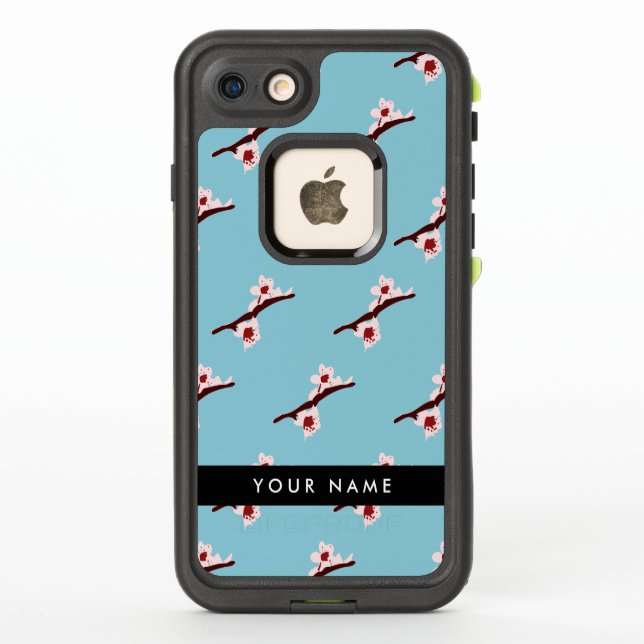 Cherry Blossom, Pink Sakura, Your Name LifeProof iPhone Case (Back)