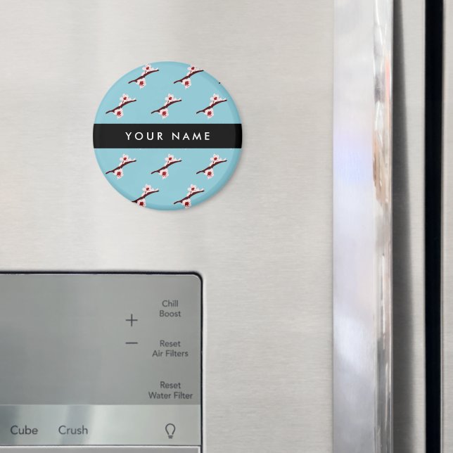 Cherry Blossom, Pink Sakura, Your Name Magnet (In Situ (Fridge))