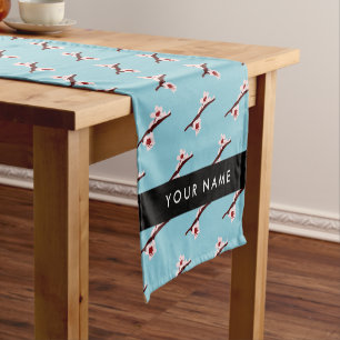 Cherry Blossom, Pink Sakura, Your Name Short Table Runner