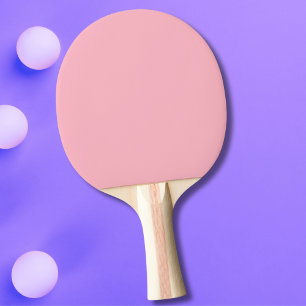 Cherry Blossom Pink Solid Colour Ping Pong Paddle