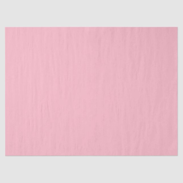 Cherry Blossom Pink Solid Colour Tissue Paper (Front)