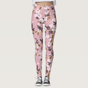 Cherry Blossom Pink: Tender Spring Leggings