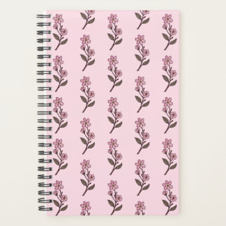 Cherry Blossom Planner - Pink Pattern