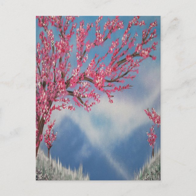 Cherry Blossom Postcard (Front)