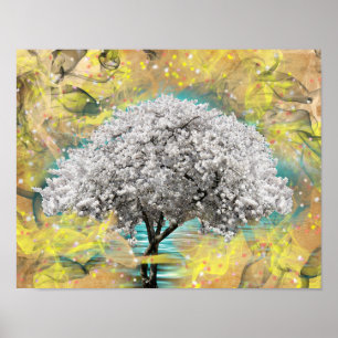 Cherry blossom poster