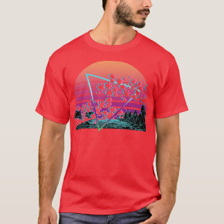 Cherry Blossom Retro T-Shirt