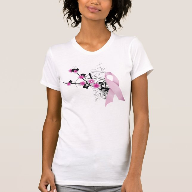 Cherry Blossom Ribbon T-Shirt (Front)