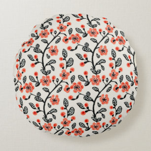 Cherry Blossom  Round Cushion